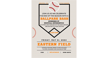 Get Excited! It's time for our second annual Ballpark Bash, Happening this Friday!